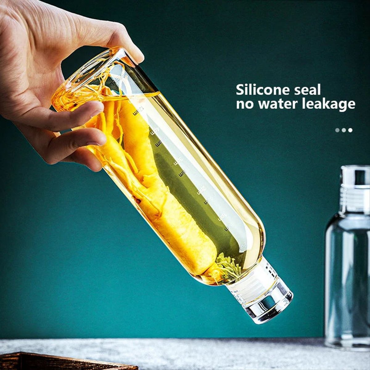 Okay 1000ml Glass Sport Water  - Outdoor Sport Glass Water Bottle recension och pris