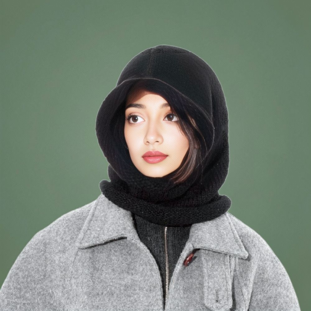 Cozy Knitted Thermal Hat Neck  - Outdoor Sport Climbing Gear recension och pris