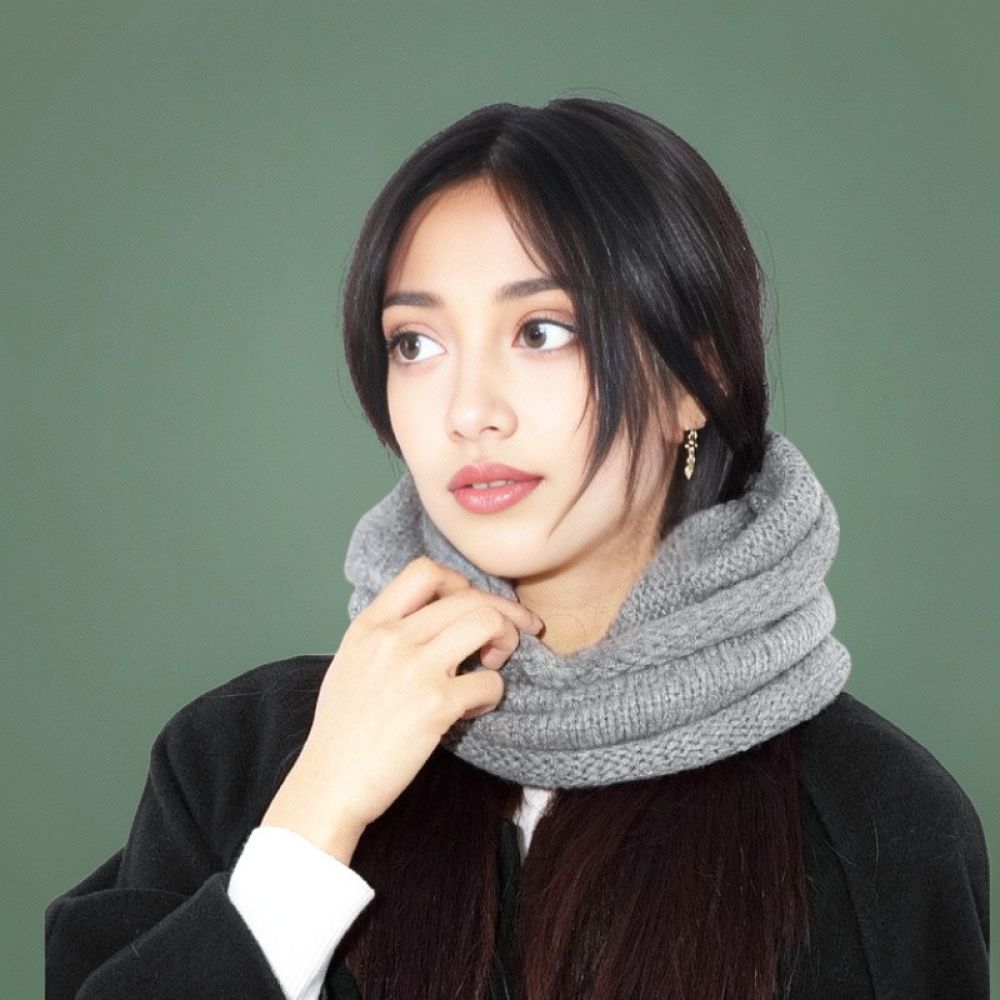 Cozy Knitted Thermal Hat Neck  - Outdoor Sport Climbing Gear recension och pris
