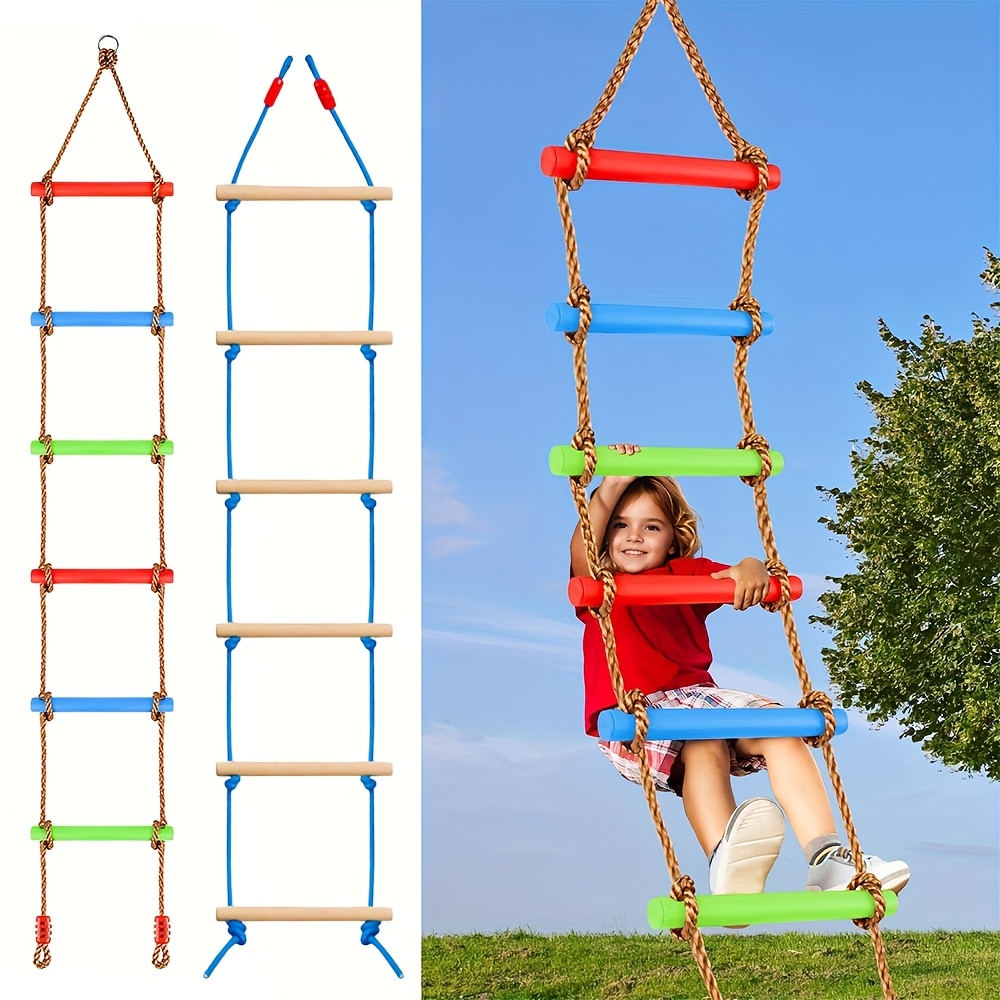1pc Colorful Kid Climbing Ladd - Outdoor Sport Climbing Gear recension och pris