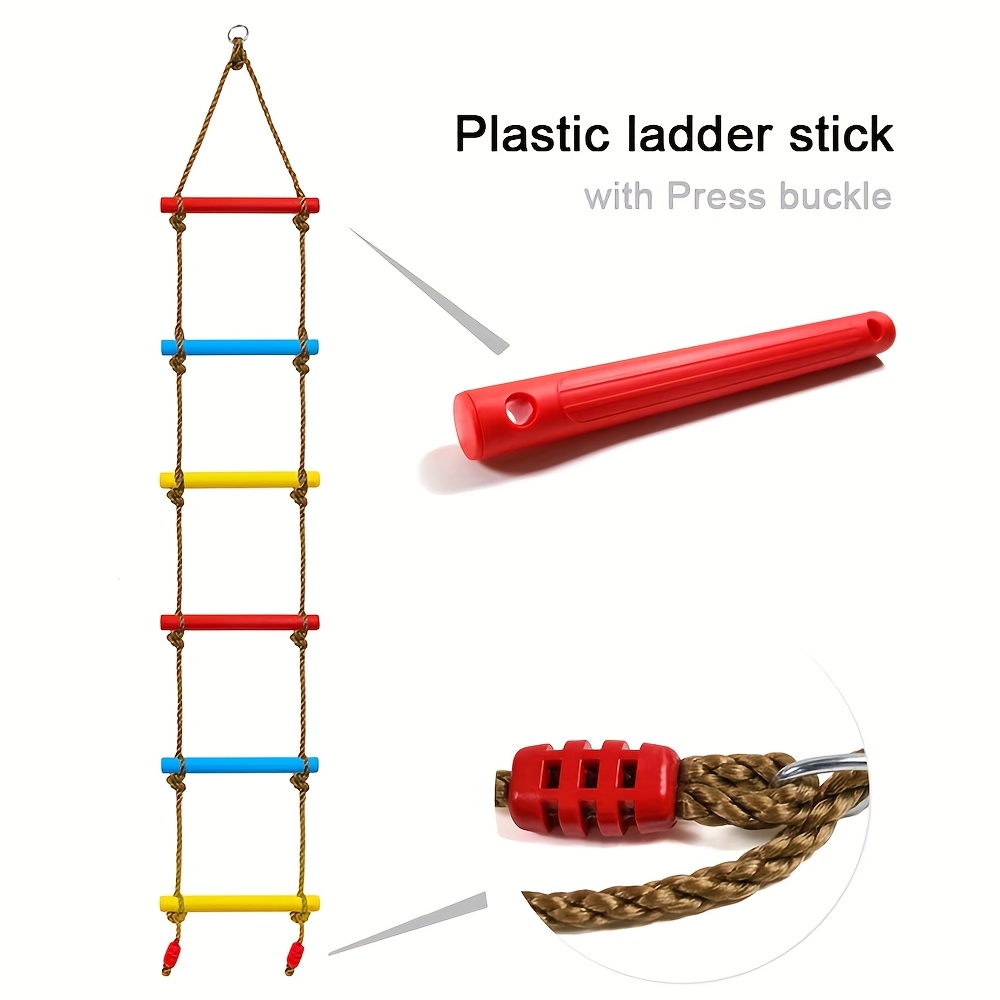 1pc Colorful Kid Climbing Ladd - Outdoor Sport Climbing Gear recension och pris